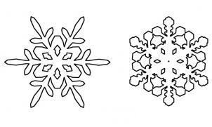 Поэтапные фото как нарисовать снежинку своими руками