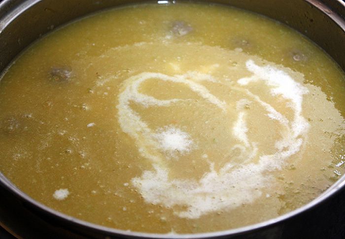 Варим суп с тефтелями