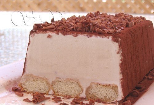 Десерт - Мороженое "Тирамису" (Ice Cream Terrine Tiramisu)