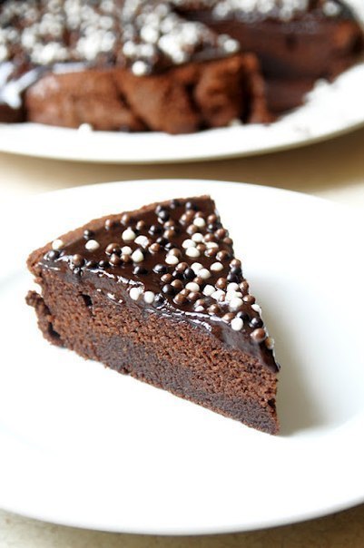 Шоколадный пирог за 20 минут 