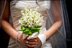 Весенний букет для невесты
