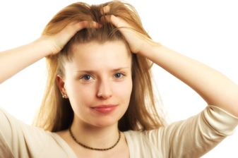 Массаж против выпадения волос