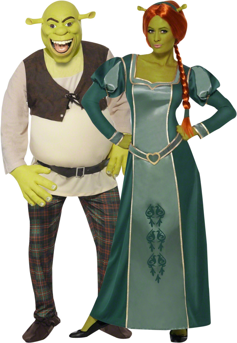 Фиона и Шрек - костюмы для пары