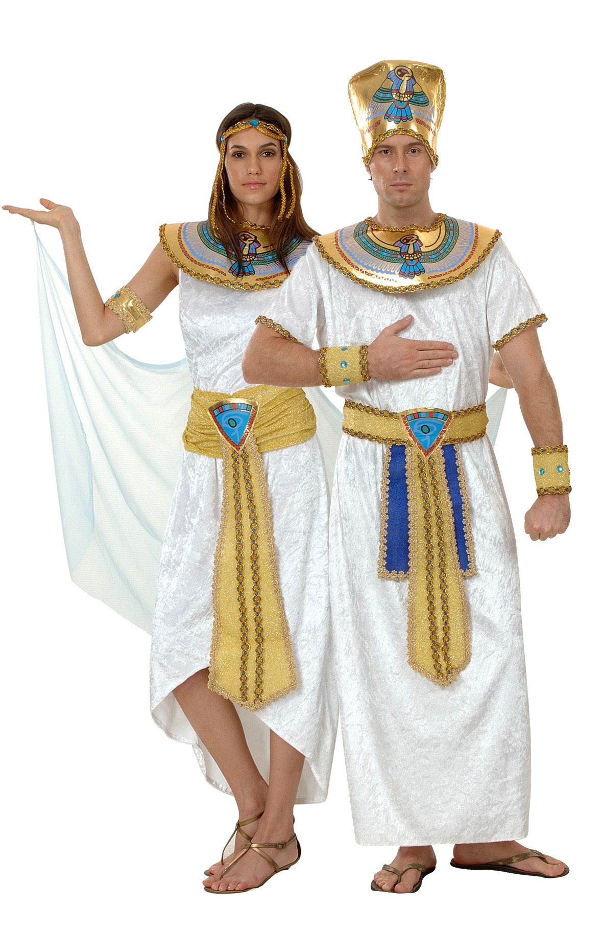Королева Египта и фараон - костюмы для пар