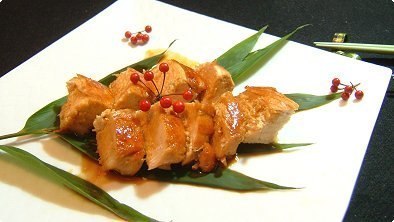 Курица терияки (Teriyaki chicken). 