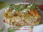 КАБАЧКОВЫЙ ТОРТИК С МЯСНЫМ ФАРШЕМ