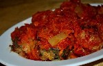 Маринованная рыба с морковью и ананасами