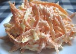 МОРКОВНЫЙ САЛАТ с сыром и чесноком 