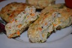 Сочные куриные котлеты с кабачком и рисом