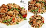 Запеченная курица с рисом по-индийски