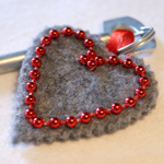 Как сделать брелок для ключей ко Дню Святого Валентина