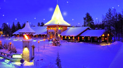 Зима в Финляндии - красивое фото