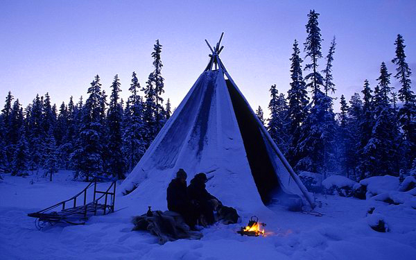 Зима в Финляндии - как живут в Лапландии фото