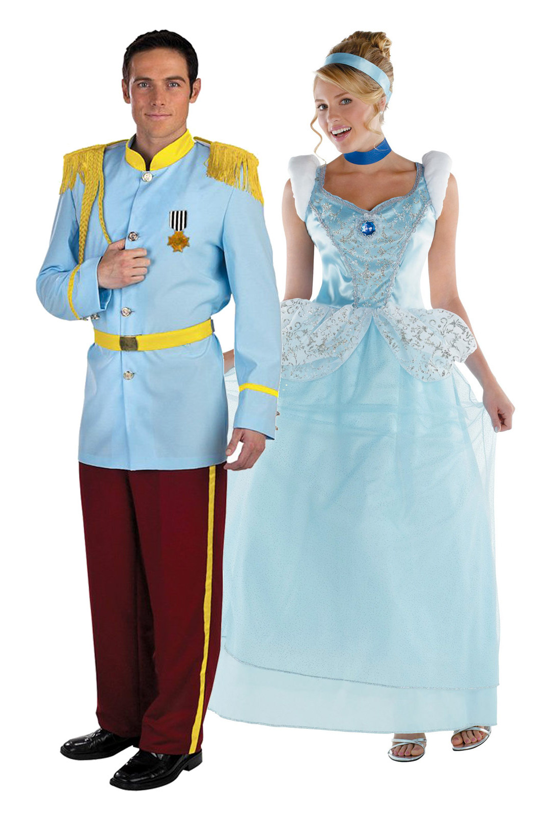Золушка и принц - карнавальные костюмы для пар