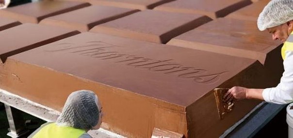 Самая большая шоколадка в мире теперь весит 6 тонн 
