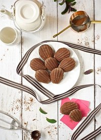 Шоколадное печенье «Мадлен»